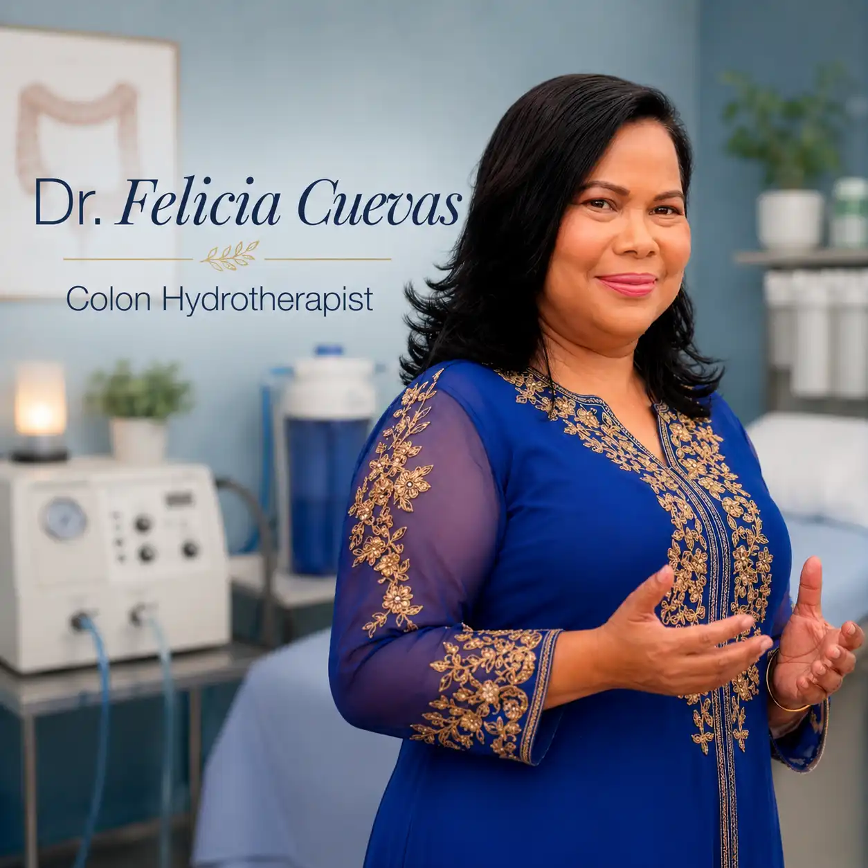 Dr. Felicia Cuevas offering digestive wellness advice