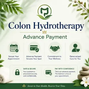 Colon Hydrotherapy | Advance Payment